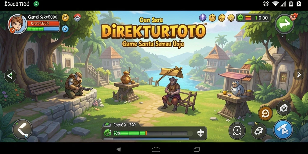 Tampilan gameplay seru dari DIREKTURTOTO yang mudah diakses dan menyenangkan.