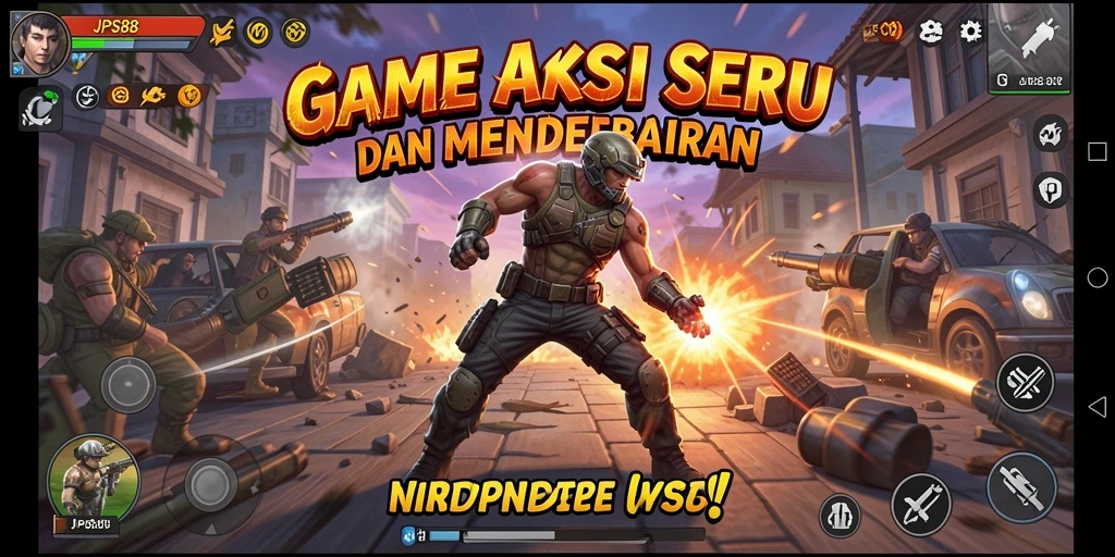 Tampilan gameplay JPS88 yang menegangkan dan seru.