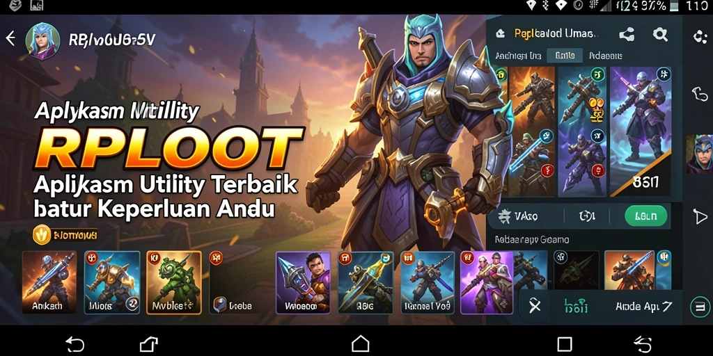 Screenshot RPLOOT yang menunjukkan fitur Utility yang menarik.
