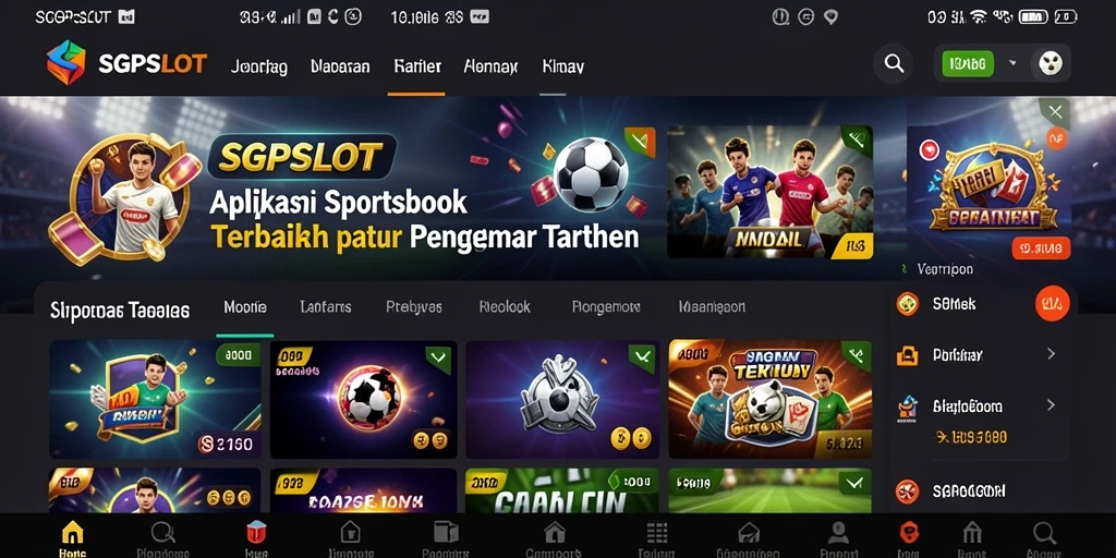 Tampilan gameplay SGPSLOT saat taruhan berlangsung dengan seru.