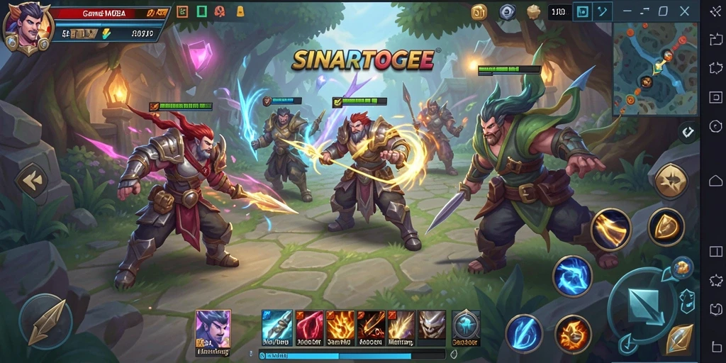 Tampilan gameplay seru dan mendebarkan di SINARTOGEL.