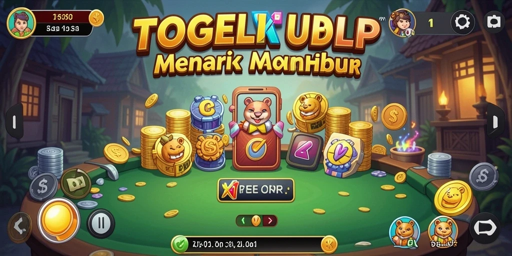 Tampilan gameplay TOGELUP yang menarik dan menyenangkan.
